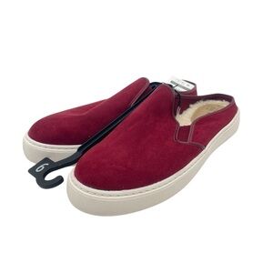 (SH-173) Time and Tru Twin Gore Mule Slip On with Sherpa Lining Sz 9